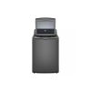 4.1 cu. ft. Ultra Large Capacity Top Load Washer with Agitator in Monochrome Grey