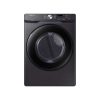 7.5 cu. ft. Electric Dryer with Sensor Dry in Brushed Black