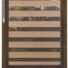 24" Undercounter Wine Reserve, 57 Bottles, 7 Slide-Out Racks, LED Lighting, ADA Compliant.